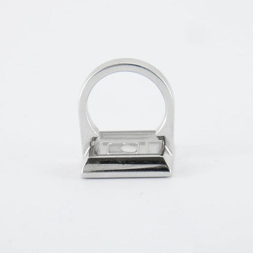 Bague 52 Chopard Happy Spirit - Bague en or gris 750 avec diamant 0,10 ct 58 Facettes 760