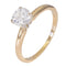 Bague 52 Bague en or 14 carats - Solitaire diamant 0,70 ct 58 Facettes AG30