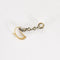 Boucles d'oreilles Boucles d'oreilles dormeuses anciennes en or 18K et diamants 58 Facettes