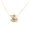 Collier Collier Dragon en or jaune 18K et diamant 58 Facettes