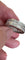 Bague 56 Alliance - Bague en or blanc 18 carats et diamants 58 Facettes
