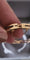 Bracelet Napoléon III - Bracelet en or rose 18 carats, argent et diamants 58 Facettes