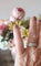 Bague 56 Alliance - Bague en or blanc 18 carats et diamants 58 Facettes