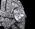 Bague 59 Art déco - Bague marquise en platine et diamants 58 Facettes