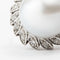 Bague 53 Bague en platine avec diamants et perle de culture 58 Facettes