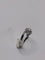 Bague 55 Bague vintage en or blanc 18 ct et diamants 58 Facettes