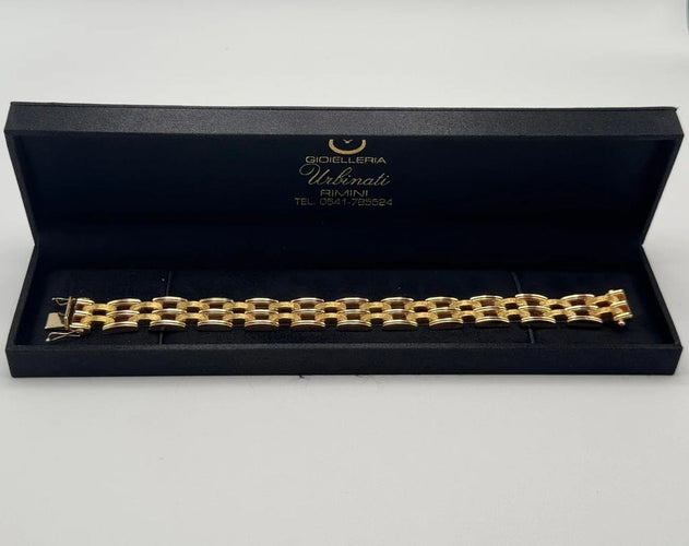 Bracelet Bracelet vintage en or jaune 18 carats 58 Facettes