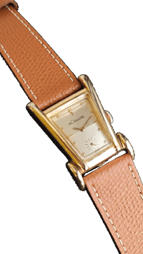 Montre Jaeger-LeCoultre Aristocrat « Sauterelle » - Montre homme plaquée or 10 carats 58 Facettes
