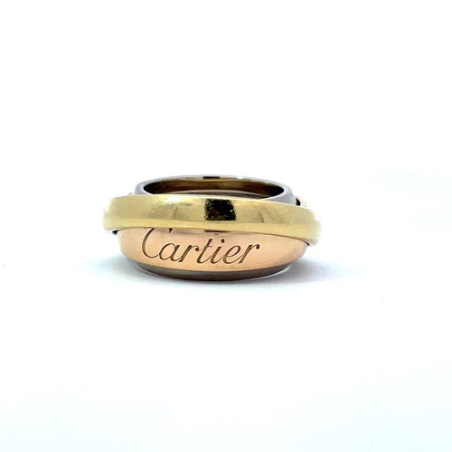 Bague 53 Cartier - Bague Trinity Tourbillon R10 58 Facettes