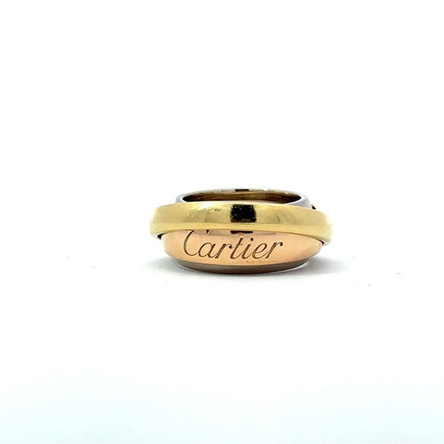 Bague 53 Cartier - Bague Trinity Tourbillon R10 58 Facettes