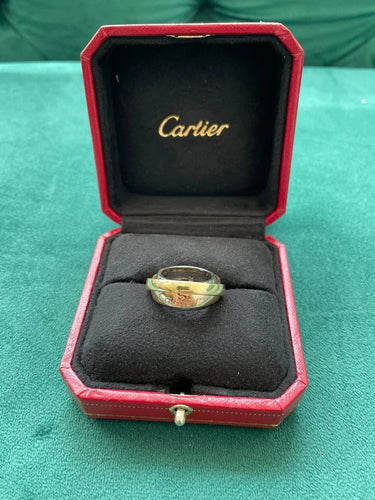 Bague 53 Cartier - Bague Trinity Tourbillon R10 58 Facettes