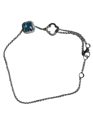 Bracelet Hulchi Belluni - Bracelet en or blanc, améthyste et diamants 58 Facettes 81340b-Wtop