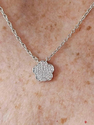 Pendentif Hulchi Belluni - Pendentif en or blanc 18 ct et diamants 58 Facettes 61262-WW