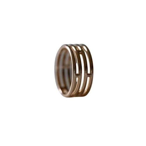 Bague 54 Hermès Ariane - Bague en or rose 18k 58 Facettes