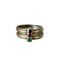 Bague 53 Yves Saint Laurent - Bague en or jaune 18k avec rubis, émeraude et saphir 58 Facettes