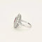Bague 54 Bague rubellite et diamants en or blanc 58 Facettes