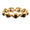 Bracelet Boucheron - Bracelet vintage en or 750 et œil de tigre 58 Facettes