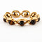 Bracelet Boucheron - Bracelet vintage en or 750 et œil de tigre 58 Facettes