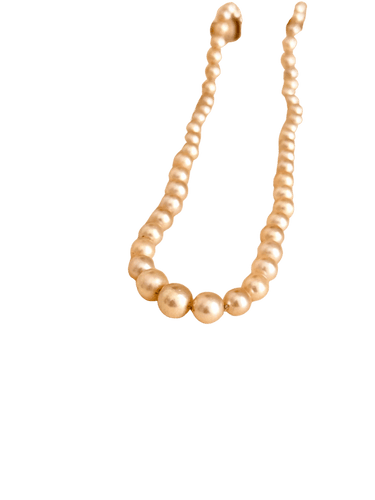 Collier PERLA-I - Collier de perles fines avec fermoir en or gris 750 58 Facettes