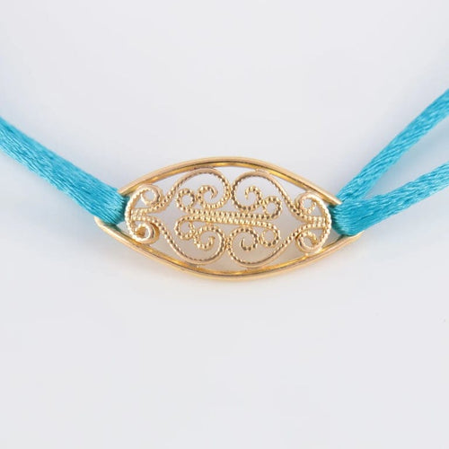 Bracelet MILA - Bracelet cordon en or jaune 750/1000 58 Facettes