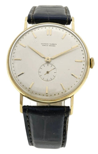 Montre Ulysse Nardin Calatrava - Montre en or jaune 18 carats 35 mm 58 Facettes