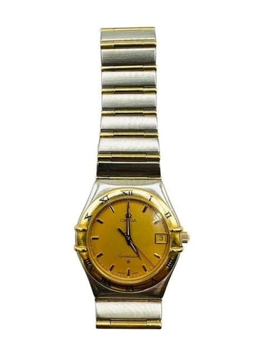 Montre Omega Constellation - Montre mixte en acier et or jaune 58 Facettes