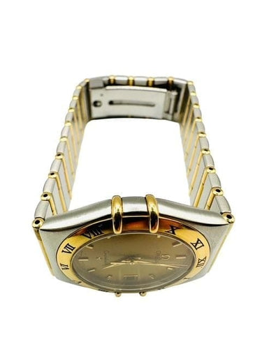Montre Omega Constellation - Montre mixte en acier et or jaune 58 Facettes