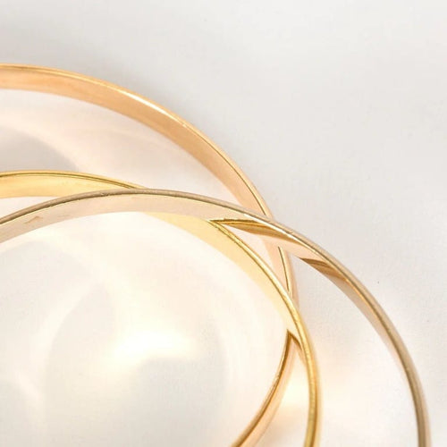 Bracelet Cartier Trinity - Bracelet trois ors 18K (750) 58 Facettes LF15