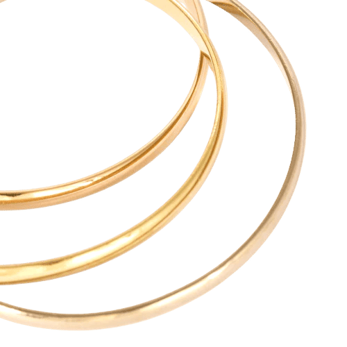 Bracelet Cartier Trinity - Bracelet trois ors 18K (750) 58 Facettes LF15