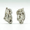 Boucles d'oreilles Boucles d’oreilles en platine serties de diamants taille ancienne 58 Facettes A880002