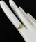 Bague 51 Dinh Van Menottes R7 - Bague chaîne en or jaune 18 carats 58 Facettes