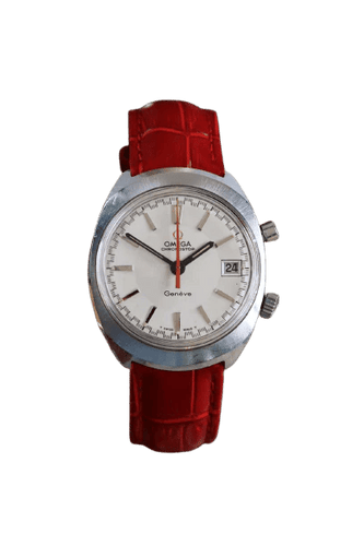 Montre Omega Chronostop Genève 146.009 (1969) - Montre vintage en acier 58 Facettes