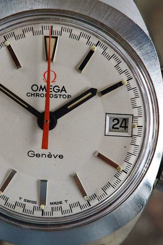 Montre Omega Chronostop Genève 146.009 (1969) - Montre vintage en acier 58 Facettes