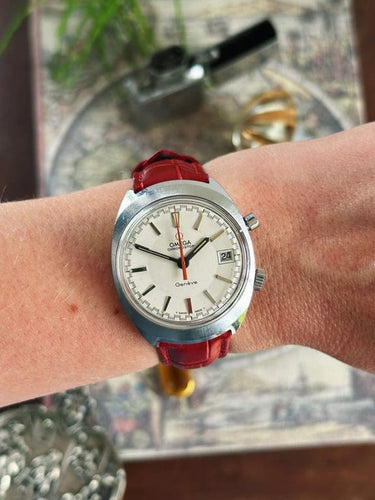 Montre Omega Chronostop Genève 146.009 (1969) - Montre vintage en acier 58 Facettes