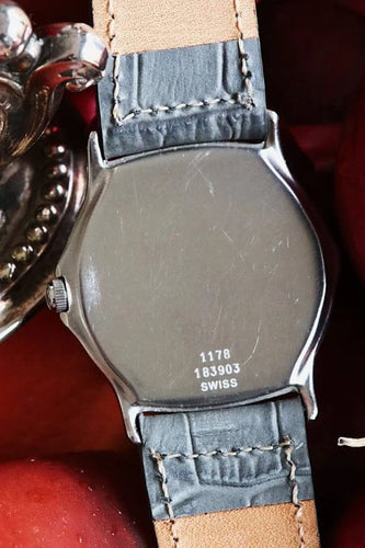 Montre Ebel - Montre vintage à cadran nacre blanche quartz 58 Facettes