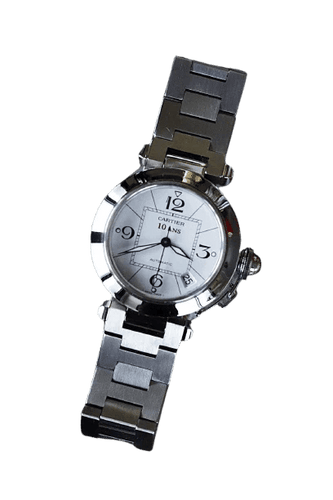 Montre Cartier - Montre Pasha “10 Ans” édition Manufacture 58 Facettes