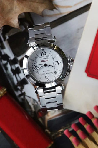 Montre Cartier - Montre Pasha “10 Ans” édition Manufacture 58 Facettes