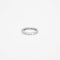 Bague 52 Alliance - Bague en or blanc 18 carats et diamants 58 Facettes 1846506