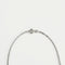 Collier Collier en or blanc 18 carats avec rubis, émeraudes et diamants 58 Facettes 1056180