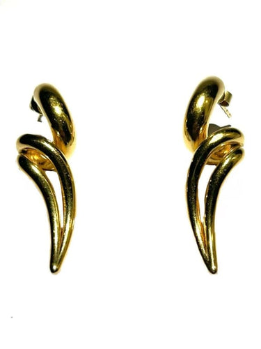 Boucles d'oreilles Boucles d’oreilles en or jaune 18K 58 Facettes