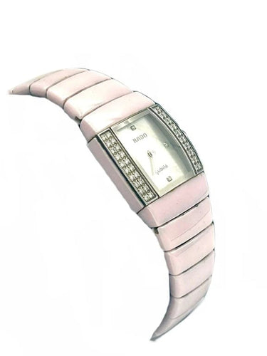 Montre Rado Sintra Jubilé - Montre dame rose en nacre et diamants 58 Facettes