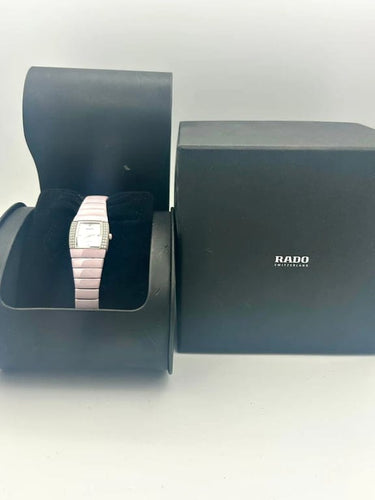 Montre Rado Sintra Jubilé - Montre dame rose en nacre et diamants 58 Facettes