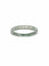 Bague 59 Alliance en or blanc et diamants 0,60 ct 58 Facettes