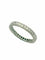 Bague 59 Alliance en or blanc et diamants 0,60 ct 58 Facettes