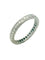 Bague 59 Alliance en or blanc et diamants 0,60 ct 58 Facettes