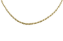 Collier Collier maille torsadée en or jaune 18 carats 58 Facettes 39