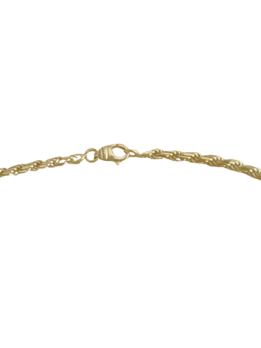 Collier Collier maille torsadée en or jaune 18 carats 58 Facettes 39