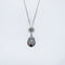 Pendentif Pendentif en or blanc 18k avec perle de Tahiti et diamants 58 Facettes 001.41424