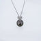 Pendentif Pendentif en or blanc 18k avec perle de Tahiti et diamants 58 Facettes 001.41424