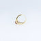 Bague 50 Bague en or jaune 18 carats au rubis ovale et diamants 58 Facettes 001.41417